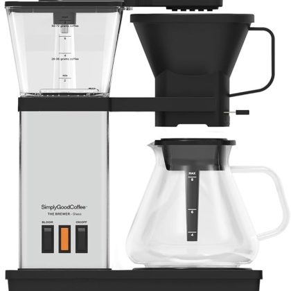 SimplyGoodCoffee 8 Cup Coffee Maker Drip Brewer Machine Modern Fast Hot NEW