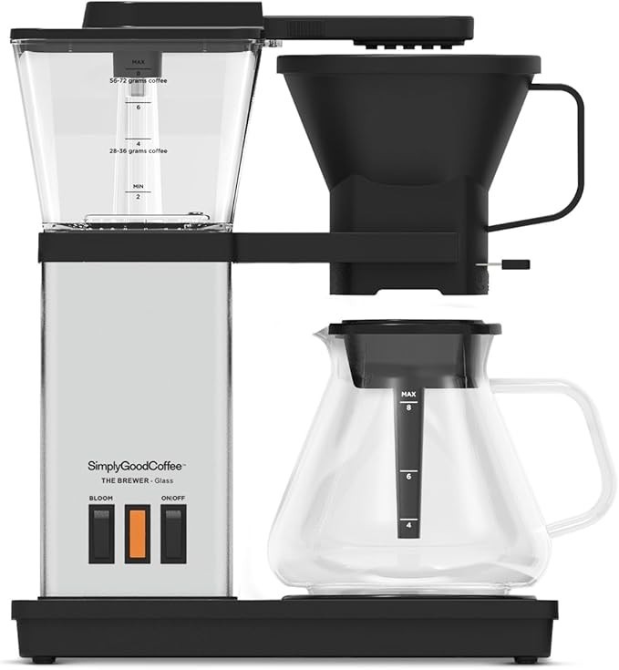 SimplyGoodCoffee 8 Cup Coffee Maker Drip Brewer Machine Modern Fast Hot NEW
