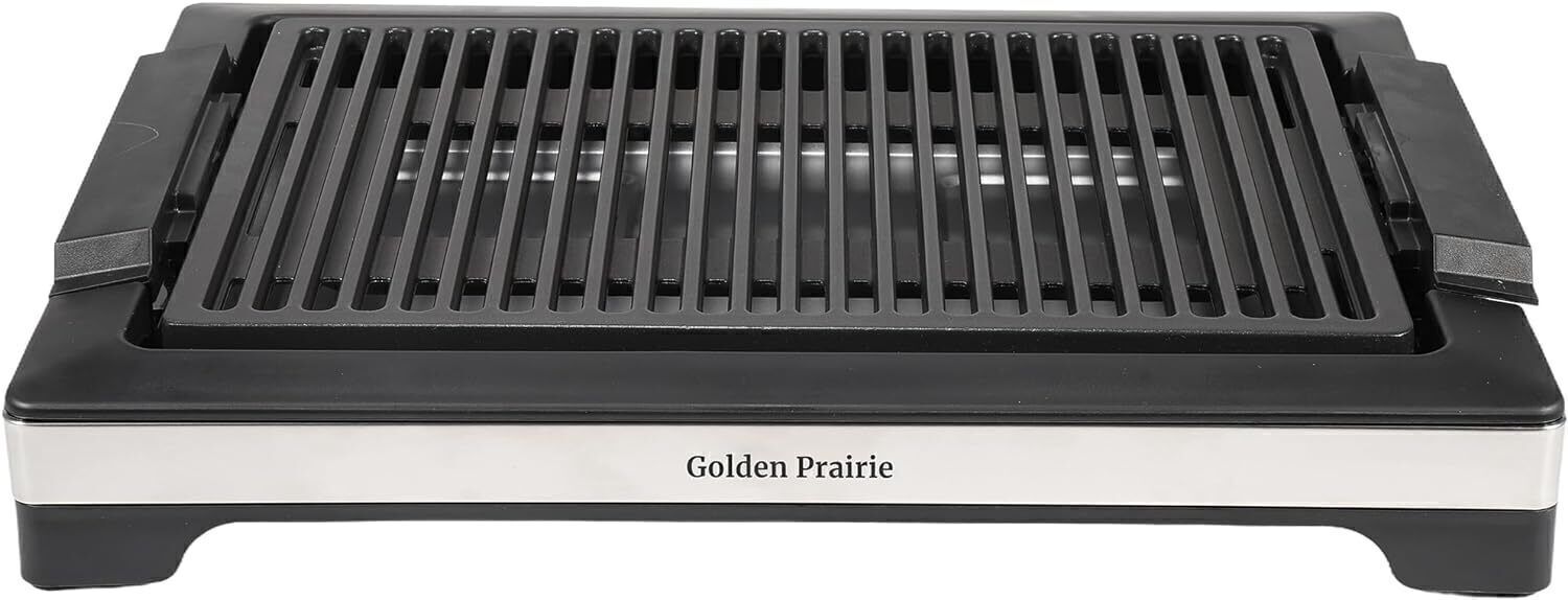 Smokeless Indoor Electric BBQ Grill Portable Electric Barbecue 1600W US Stock