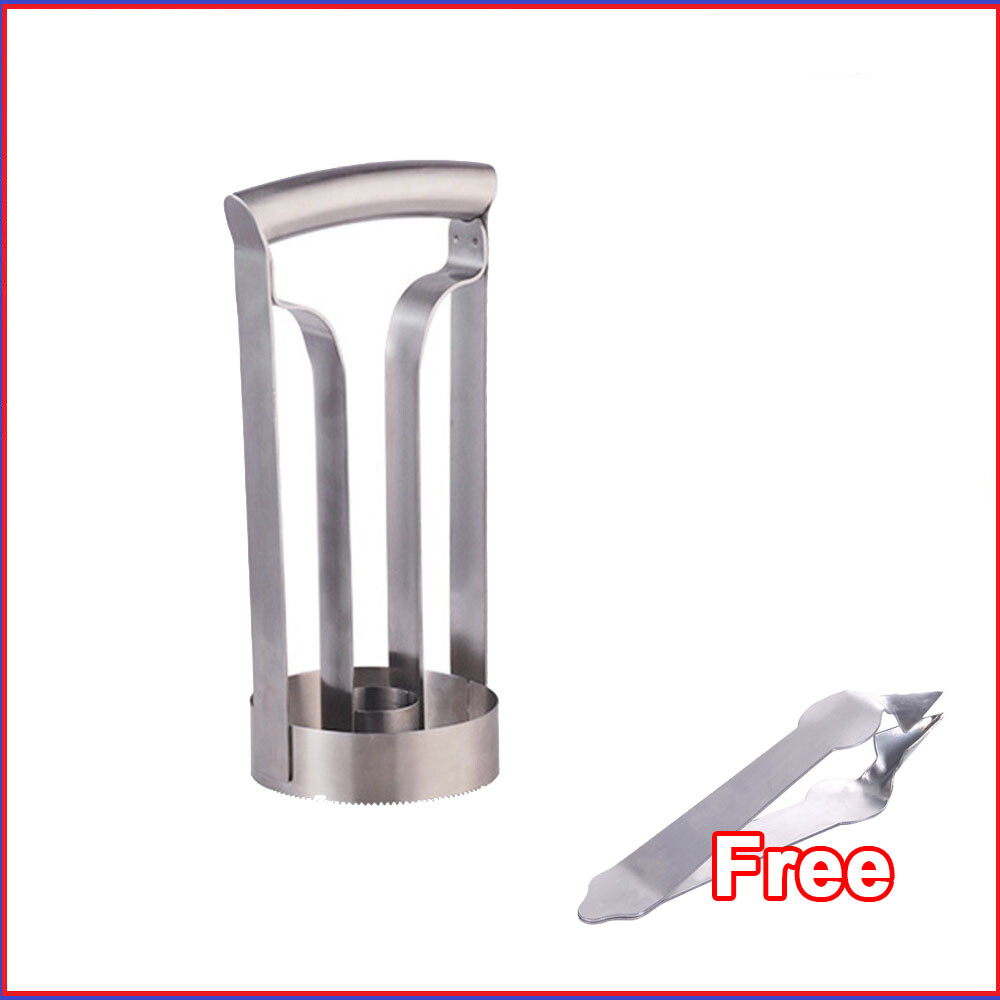 Stainless Steel Pineapple Cutter Peeler Corer Slicer Kitchen Tool Fruit Rings