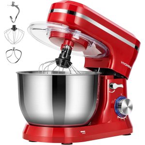 Stand Mixer 6QT 7.5QT 6/10-Speed 660W Tilt-Head Kitchen Electric Food Beater