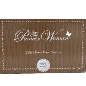 THE PIONEER WOMAN FIONA FLORAL 2 SLICE TOASTER