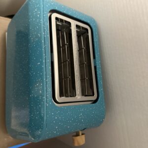 The Pioneer Woman Digital 2-Slice Toaster, Teal Speckle