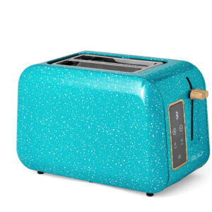 The Pioneer Woman Digital 2-Slice Toaster, Teal Speckle