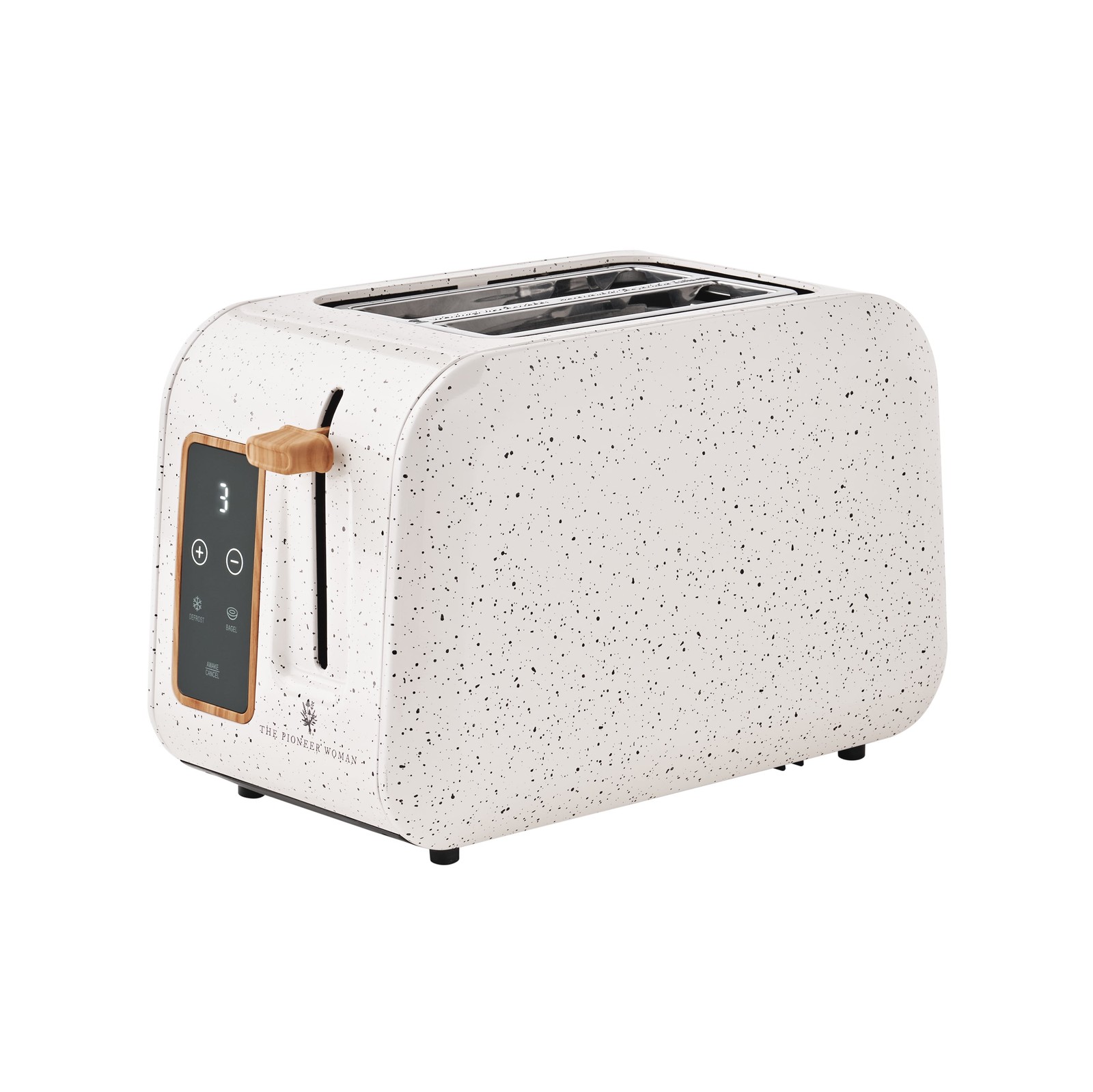 The Pioneer Woman Digital 2-Slice Toaster with Digital Display