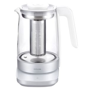 ZWILLING Enfinigy 1.7 L, Glass Kettle - Silver
