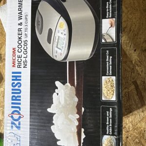 Zojirushi Micom NS-LGC05 Rice Cooker & Warmer - Stainless Black