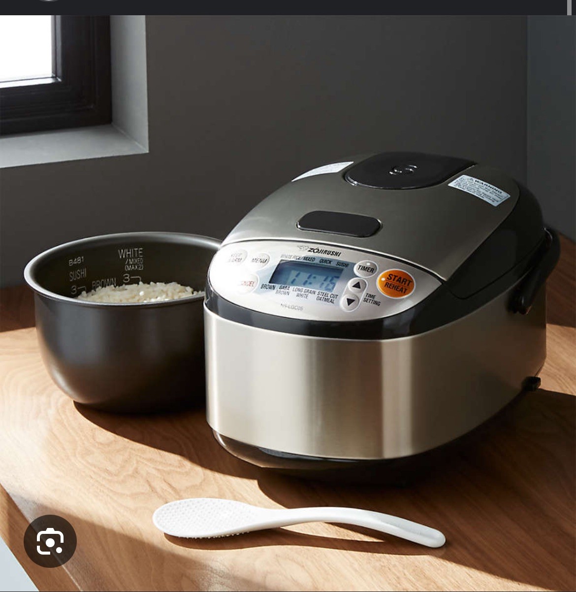 Zojirushi Micom NS-LGC05 Rice Cooker & Warmer - Stainless Black