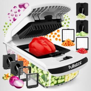4-in-1 Vegetable Chopper Food Slicer with Container
