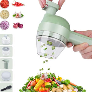 Food Chopper Elerctric Handheld Cooking Hammer 4 in 1 Wireless New!